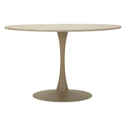 Ceduna, Tavolo Fisso 4 Posti, 120x120x86h cm Bianco Crema