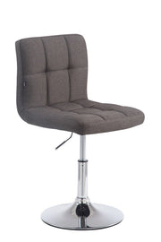 Sedia lounge Palma v2 in tessuto grigio scuro
