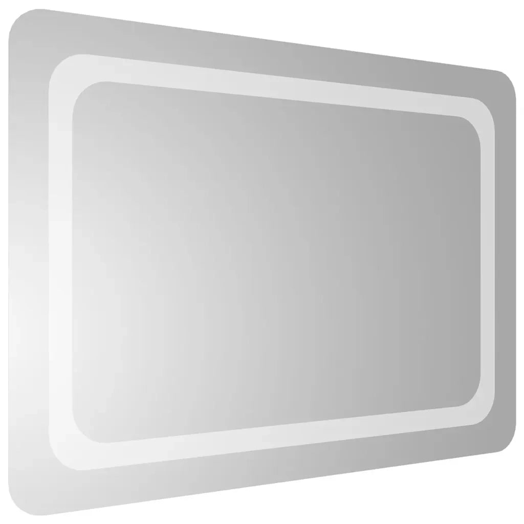 Specchio da Bagno con Luci LED 70x50 cm 151784