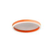AELA P/P Lampada a soffitto LED 36W Biemissione 1800-1900lm 3000K/4000K Alluminio Arancio Bruciato Dimmerabile Taglio di Fase - Gealux