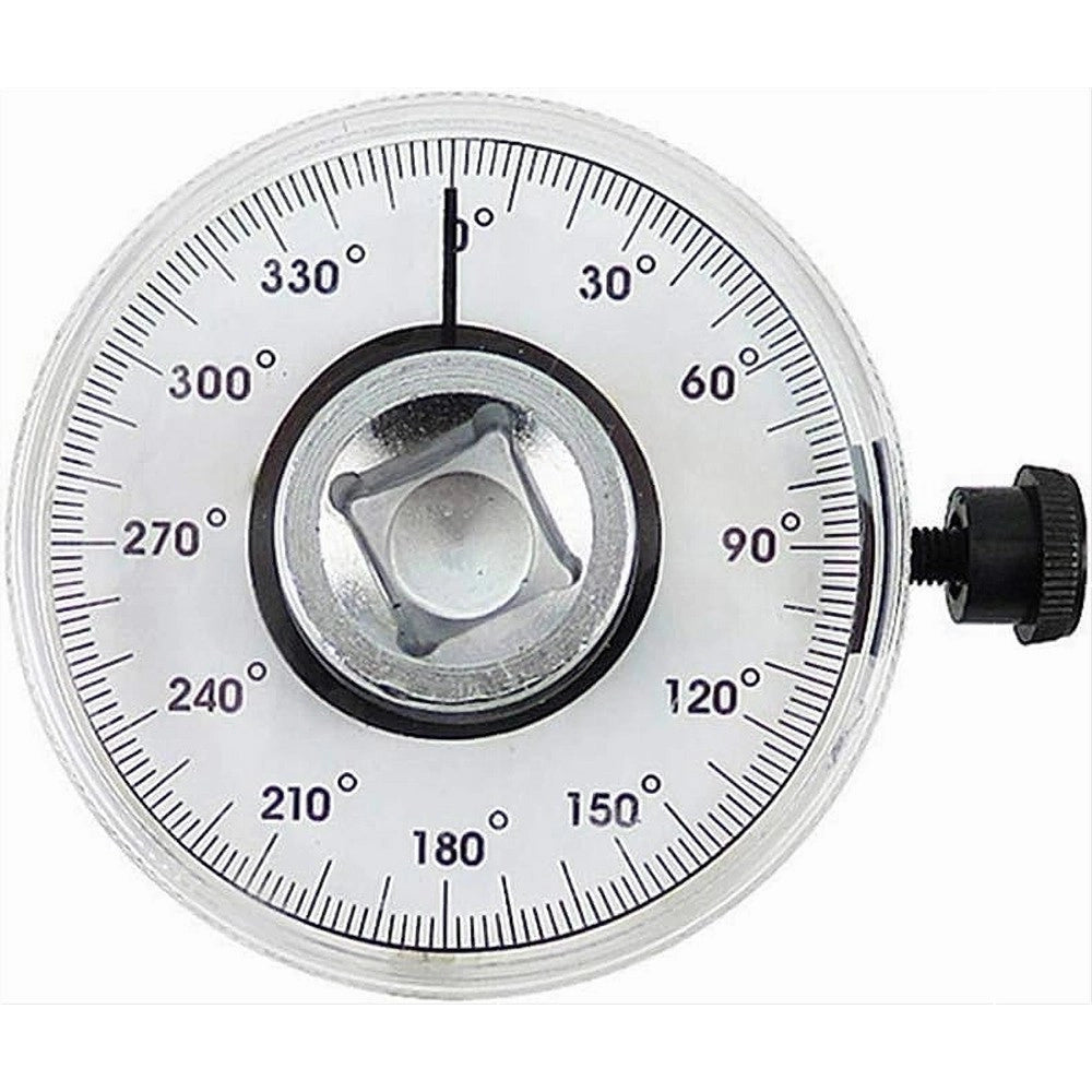 Trade Shop - Chiave Dinamometrica Regolabile A 360° Gradi Attacco Da 1/2" Manometro Angolare -