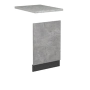Vicco Pannello frontale per lavastoviglie Calcestruzzo 45 cm , PL Marmo