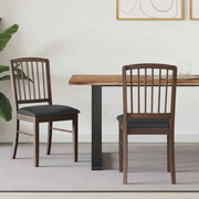 Sedie da pranzo 2 pcs Marrone Chiaro 50 x 52,5 x 91 cm