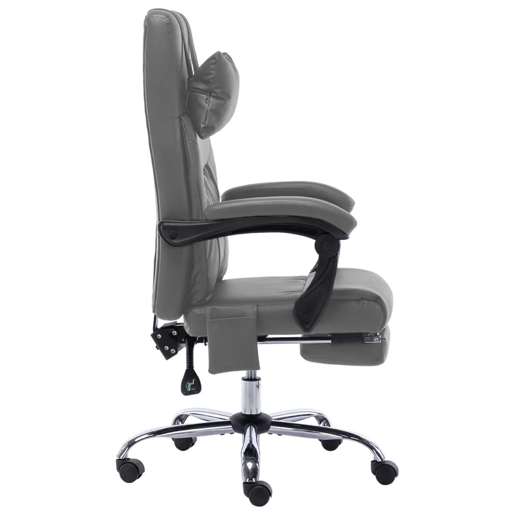Sedia poltrona sedia da ufficio sedia da computer sedia da studio sedia da massaggio similpelle antracite antracite 02_0024005