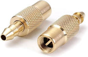 Viti di fissaggio per gomme 6mm - Pompa di gomma con connettori a clip - Adattatore di chiusura di aria per ruota - Adattatore per auto e camion - HMTech