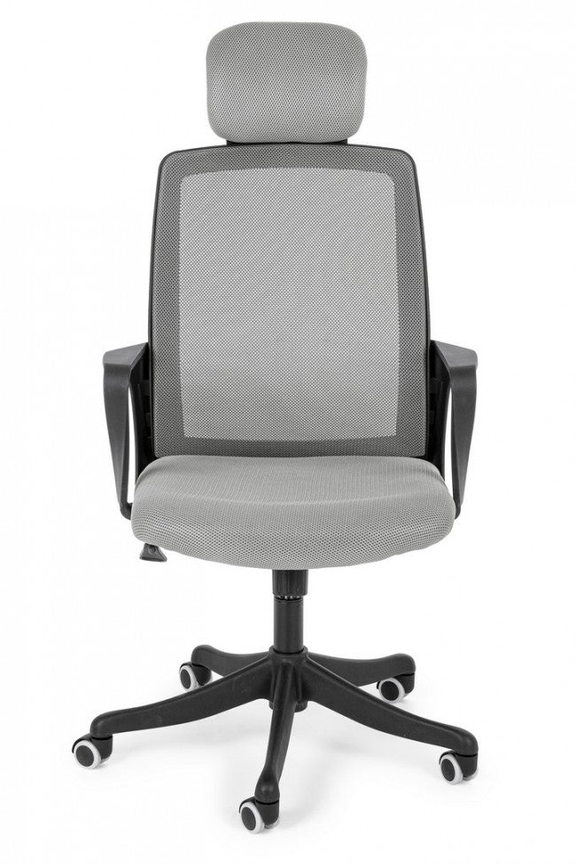 Sedia Ufficio 59x63,5x114 cm Laurent in Tessuto