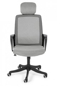 Sedia Ufficio 59x63,5x114 cm Laurent in Tessuto