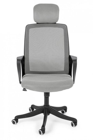 Sedia Ufficio 59x63,5x114 cm Laurent in Tessuto