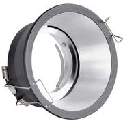 Polux KOLDING 315472 faretto incasso orientabile nero/argento