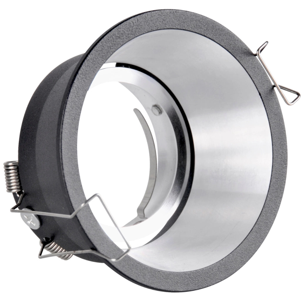 Polux KOLDING 315472 faretto incasso orientabile nero/argento