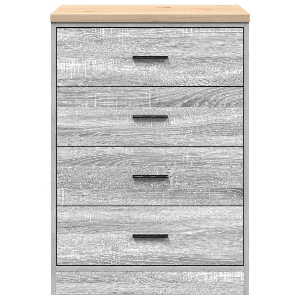 Armadietto da Garage Grigio Sonoma 60x51x85 cm CFW1486814