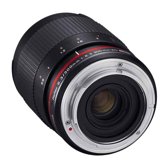 SAMYANG Obiettivo APS-C per Sony E 300 mm / F6.3 Messa a fuoco manuale, nero