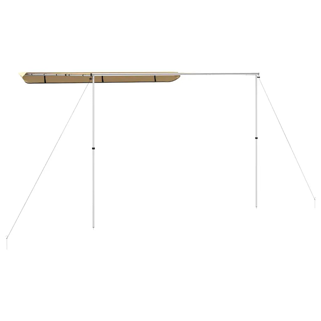 Tendalino per Camper e Roulotte 3,6x3x2,15 m Beige 148146