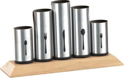 Organizzatore di Cucina con 5 Orecchioni in Acciaio Inossidabile Non Rimossi per 12 Articoli di Cucina.