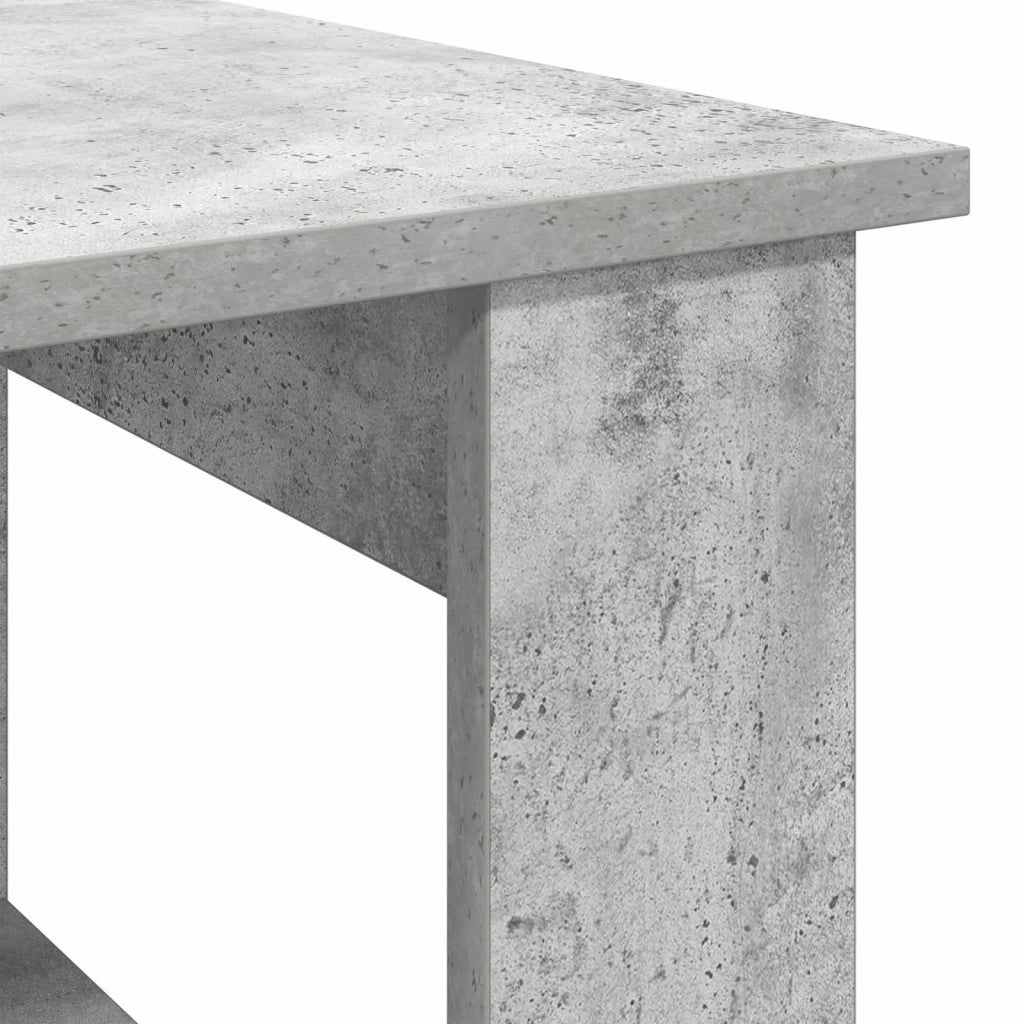 Tavolino da salotto Grigio cemento 72 x 50 x 50 cm 8000191