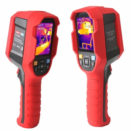 Infrarosso Termocamera -20 °C a 550 °C con 256 x 192 pixel e schermo LCD da 2,8 pollici