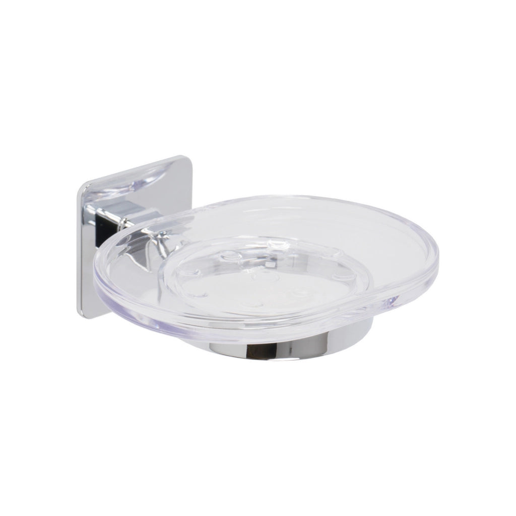 PORTA SAPONE MOD. COLD WIND- Cromo cm 12 x h.5,3 x 11,3- METAF- pezzi 1
