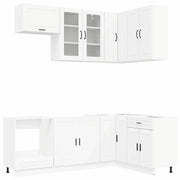 Unità Cucina PORTO 8 pcs Bianco Legno ingegnerizzato 3438487