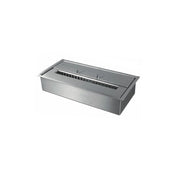 Biobruciatore da inserto 1 L con serbatoio troppo pieno, fibra assorbente e spegnifiamma – per camini a bioetanolo – Tecno Air System