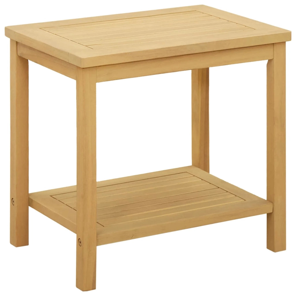 Tavolo laterale Olio Naturale 50 x 35 x 45 cm 42026788