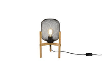 Lampada tavolo da Interno   in Metallo Nero Opaco