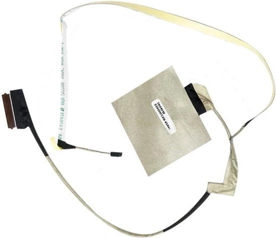 Cavo Flexibile a 30 Pini per Display LCD LED - Adatto per HP 15-EC0013DX 15-EC - LCD FHD L72719-001 DD0G3HLC020 DD0G3HLC010 - Schermo Display Flex Linea - Compatibile con - Nero