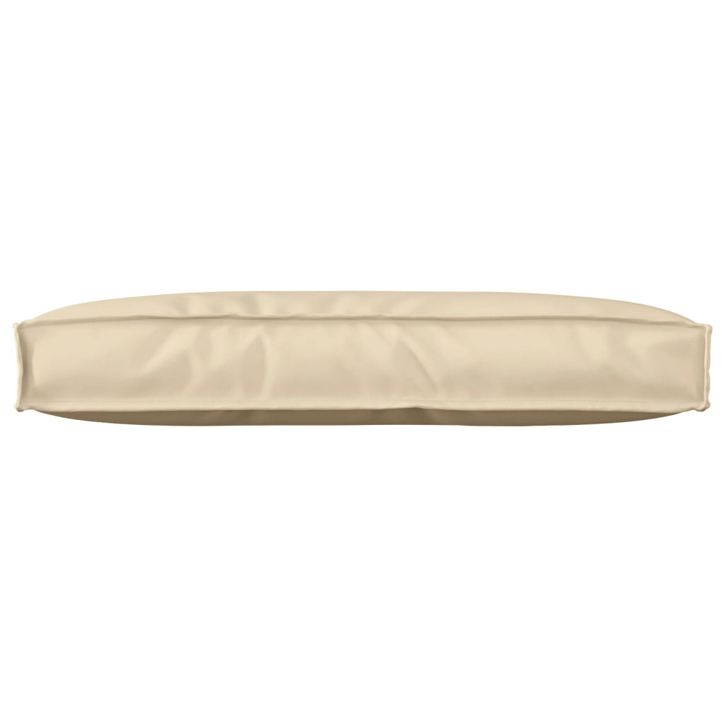 Cuscino Pallet per Schienale Beige 80x40x12 cm
