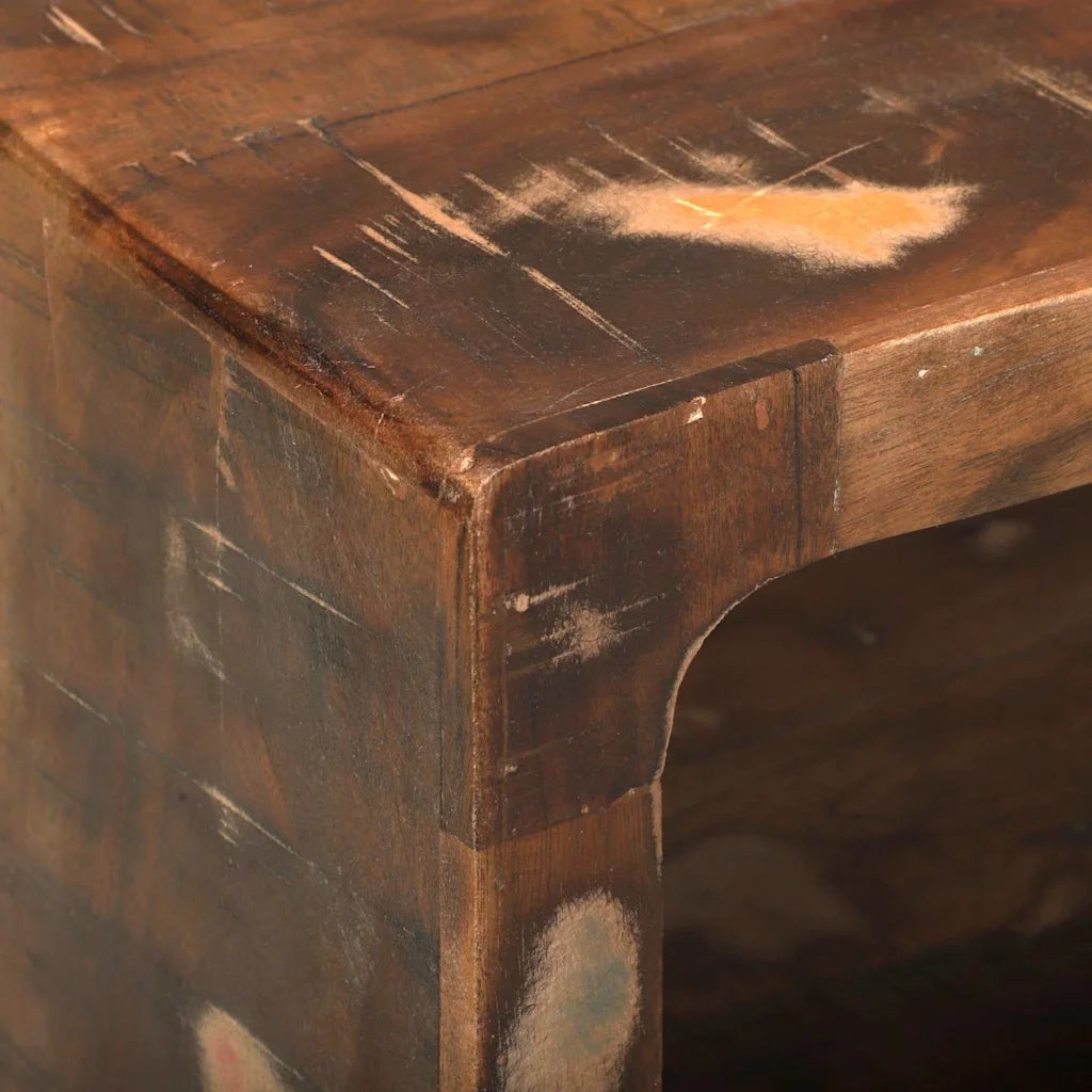 Mobile TV 60 x 30 x 25 cm Legno massello di recupero 4104532