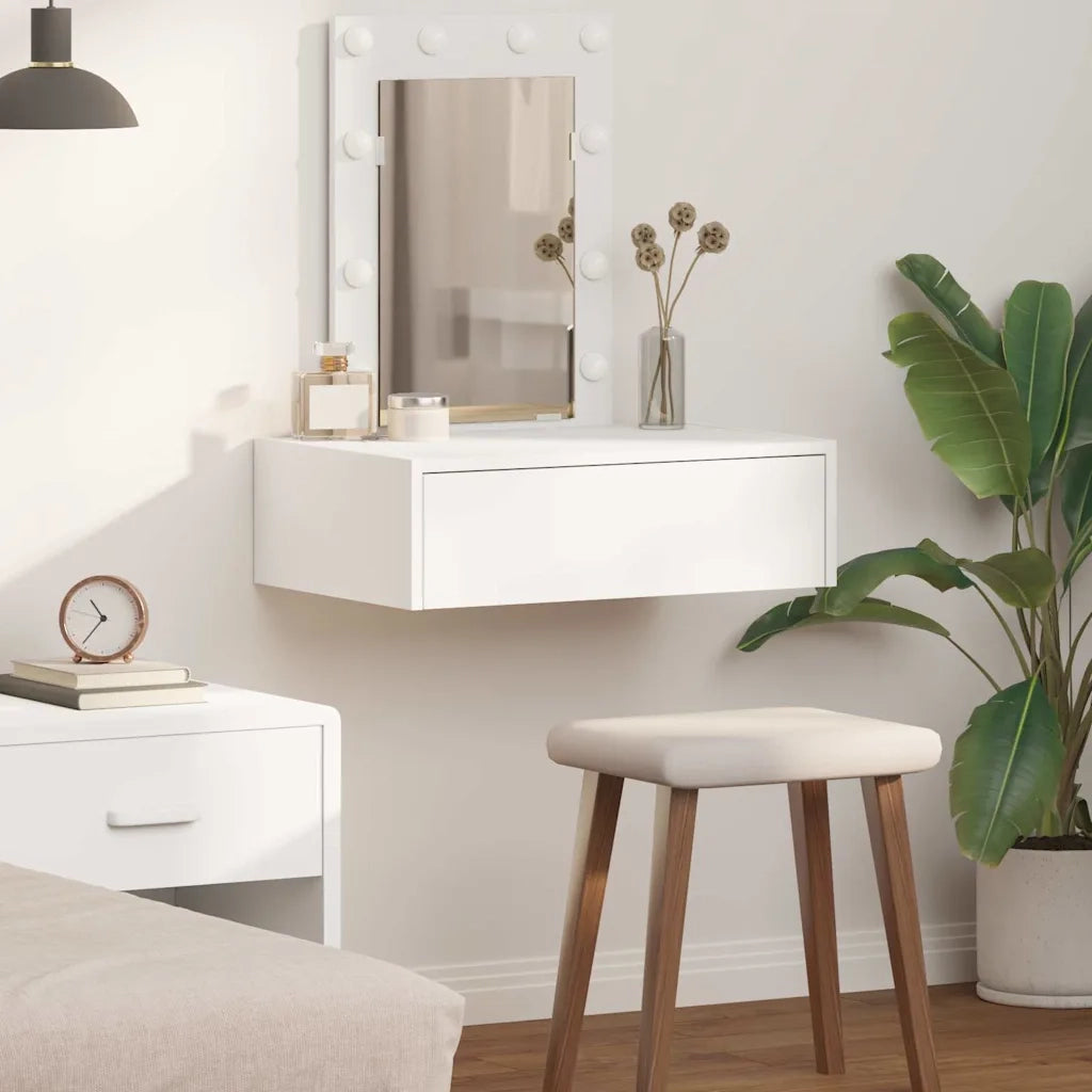 Tavolo da Trucco Bianco 60 x 40 x 70 cm Legno ingegnerizzato 865217
