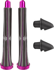 Paio di krultangen da 20 mm di lunghezza + 2 adattatori accessori adatti per Dyson Supersonic-aspirapolvere