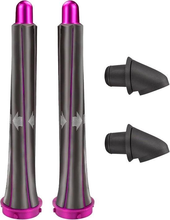 Paio di krultangen da 20 mm di lunghezza + 2 adattatori accessori adatti per Dyson Supersonic-aspirapolvere