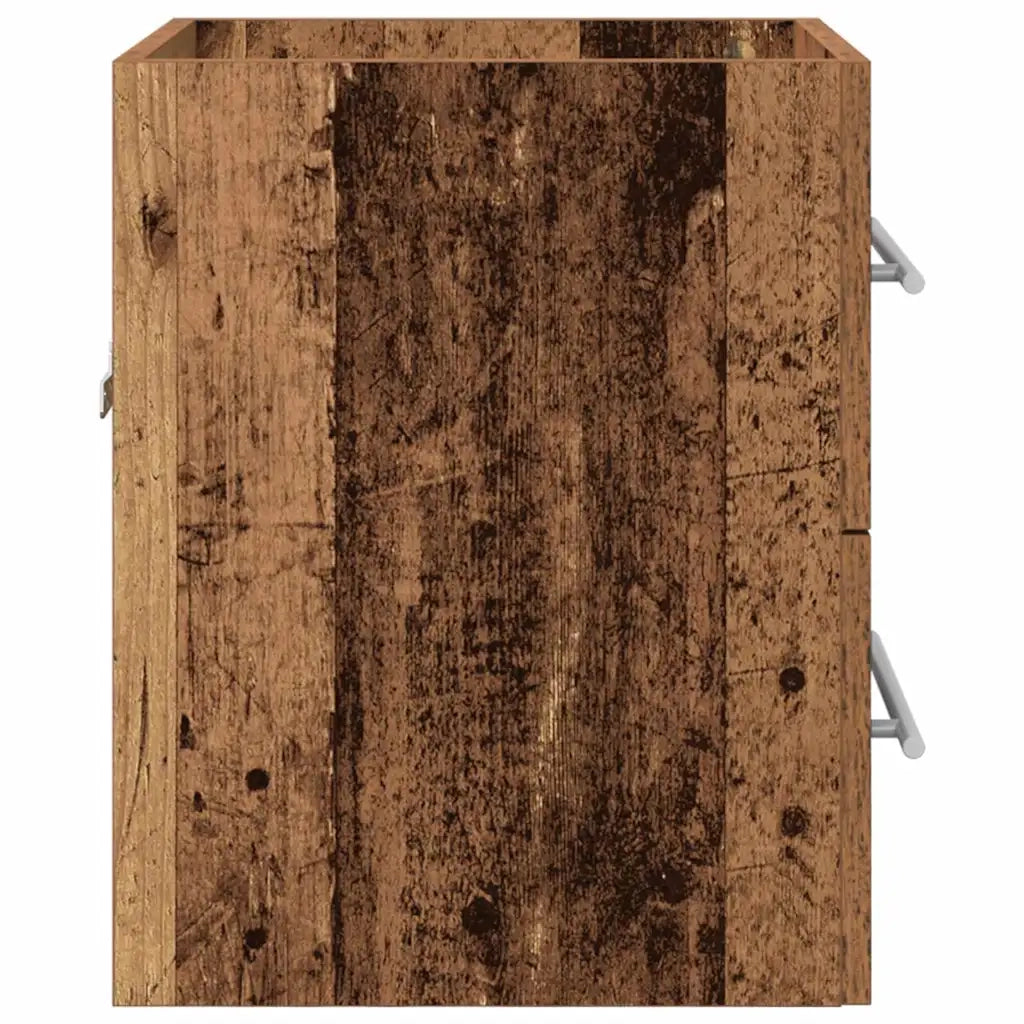 Armadio sottolavello-Mobile sottolavello Legno vecchio 38,5 x 41 x 48 cm
