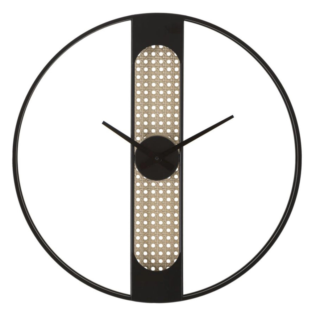 Orologio da Parete VKH239, Nero, Metallo, 60x5x60 cm