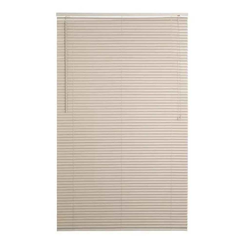 Trade Shop - Set 2pz Tenda Veneziana 60x140cm In Pvc Con Asta Casa Parasole In 2 Colori 011683 -