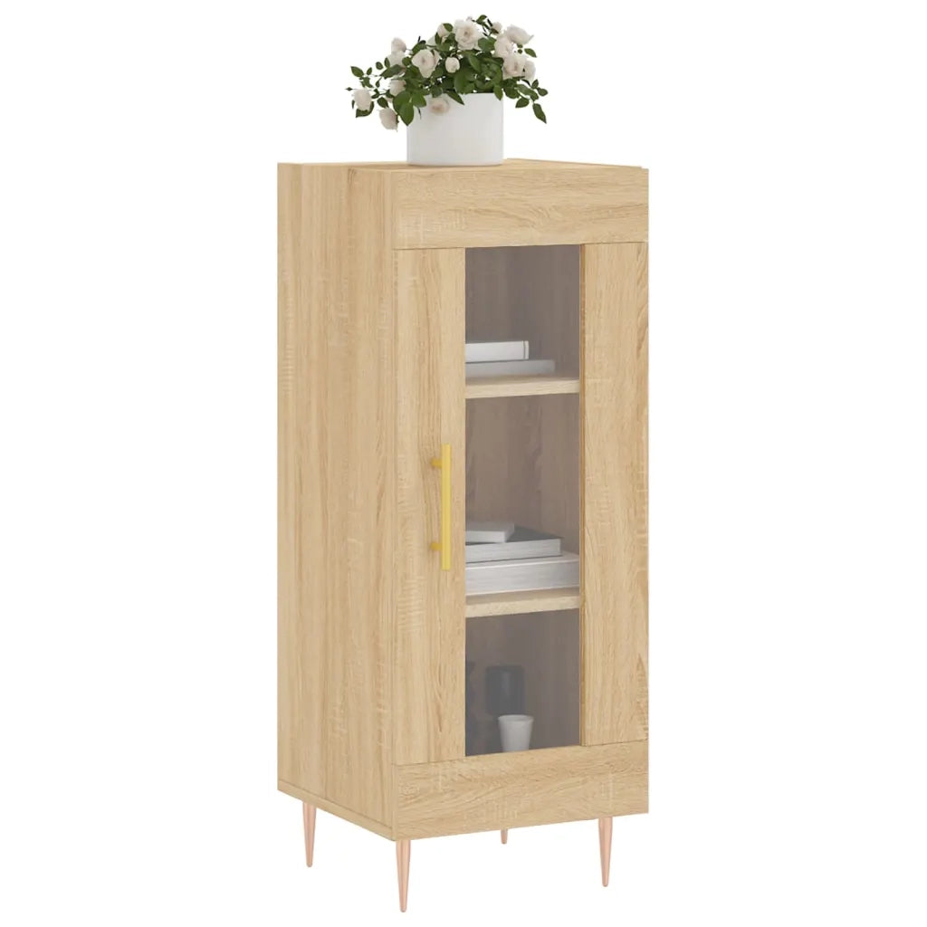 Credenza Rovere Sonoma 34,5x34x90 cm in Legno Multistrato 828783