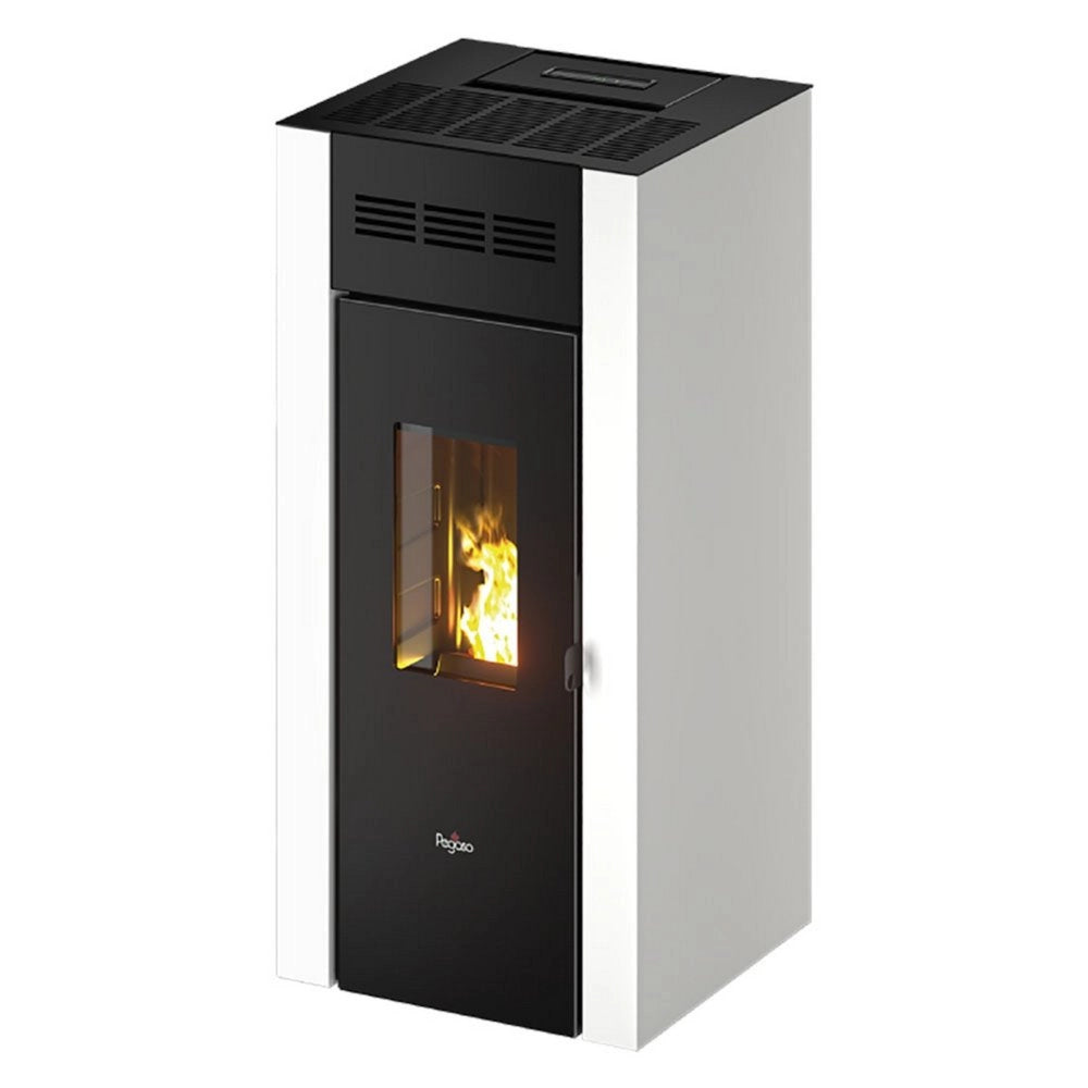 1pz stufa a pellet 'elane 9' colore rosso cod:ferx.7002172nlm