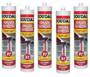 SOUDAL SILICONE NEUTRO EDILIZIA ML.300 MARRONE RAL8007