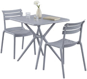 Set di mobili da giardino Vela con 2 sedie 4