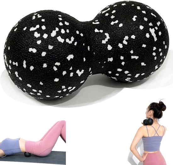 Ballo di Massaggio Duo in EPP Leggero - Idoneo per Schiena/Collare/Gambe - Fascial Ball