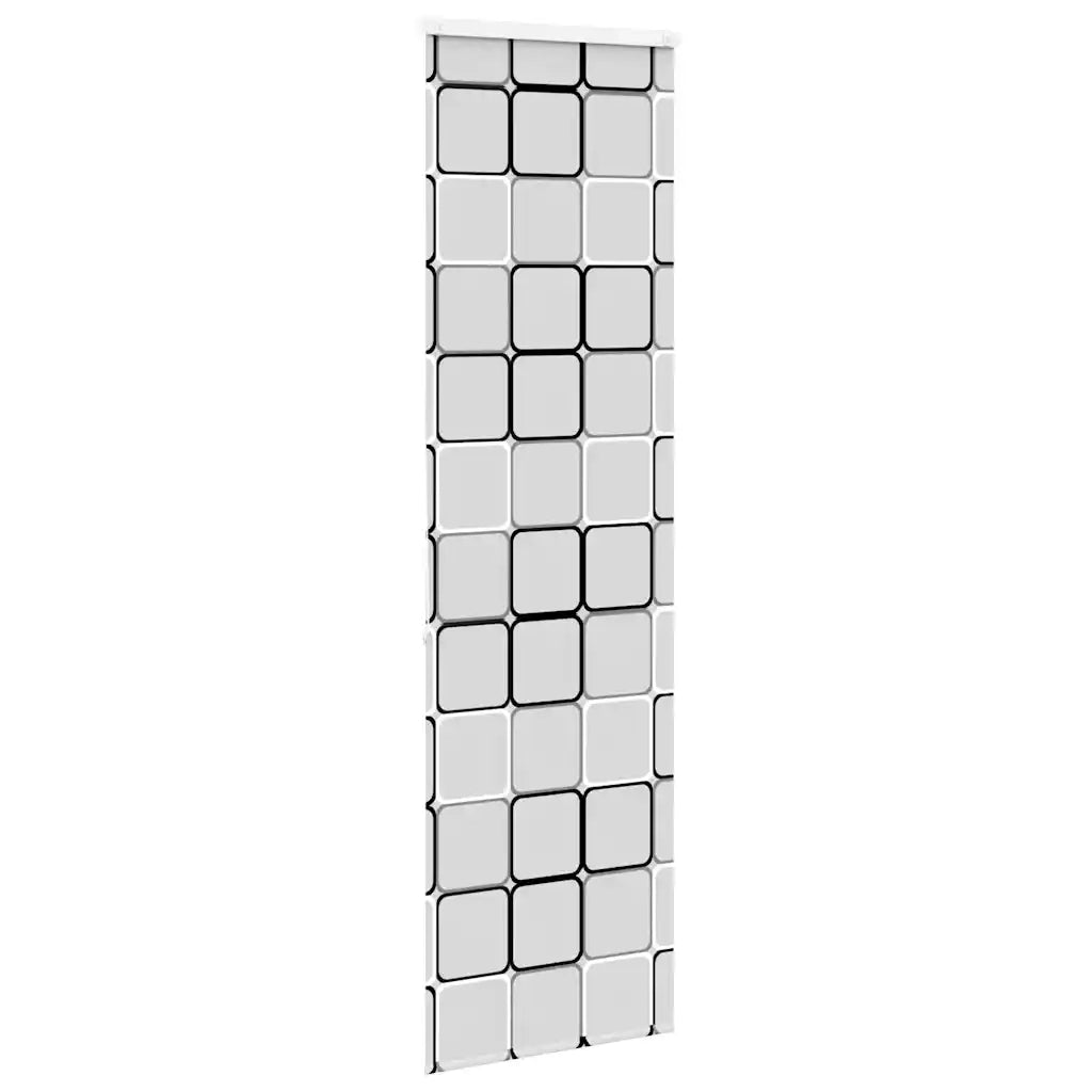 Tenda a Rullo per Doccia Cassonetto 80x240 cm Larghezza Tessuto 4015043