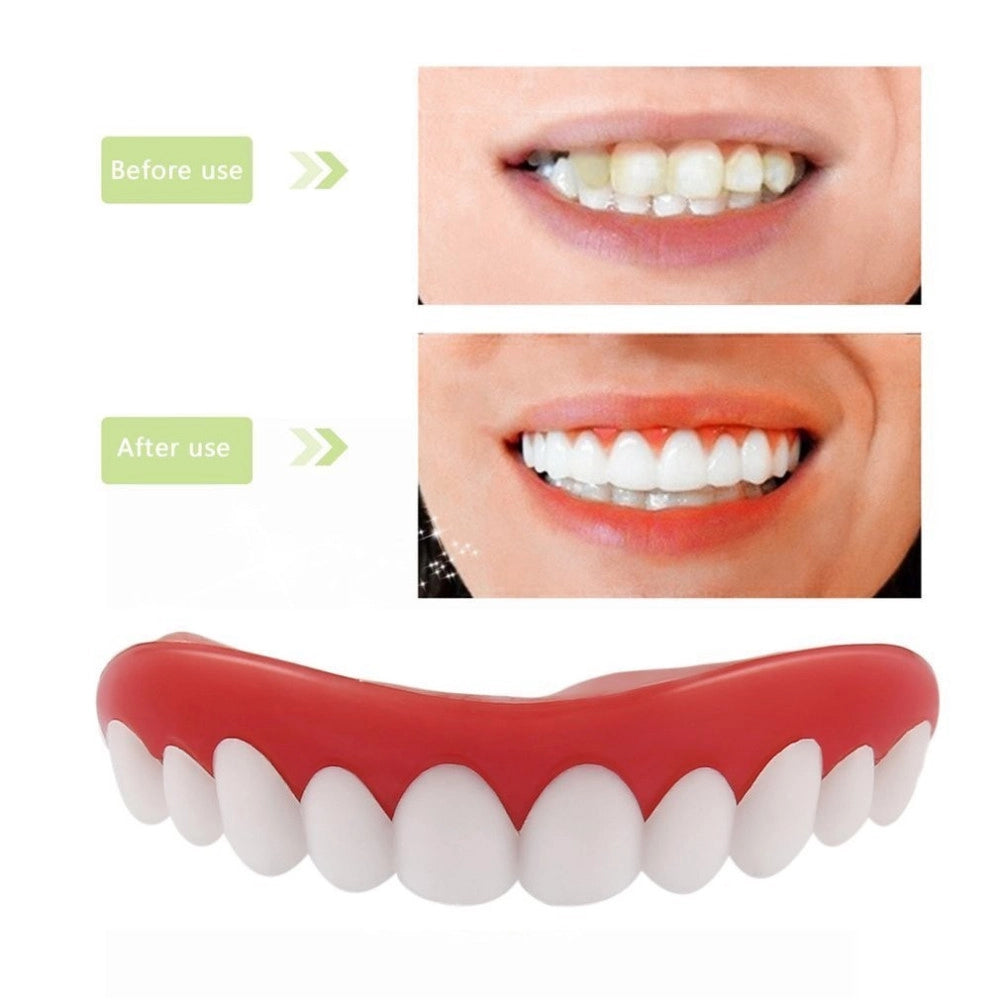 Trade Shop - Dentiera Protesi Dentale Denti Finti Perfetti Riutilizzabile Smontabile Sorriso -