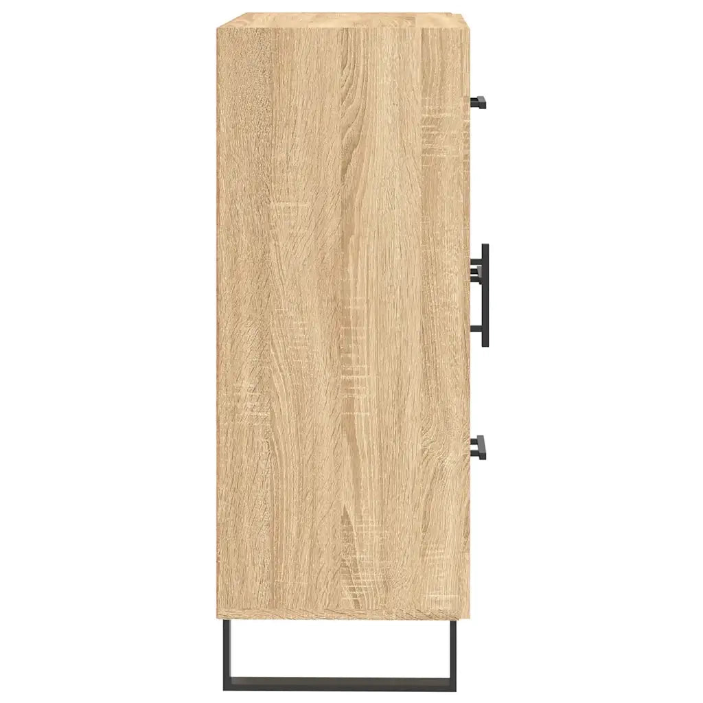 Credenza Rovere Sonoma 69,5x34x90 cm in Legno Multistrato 830287