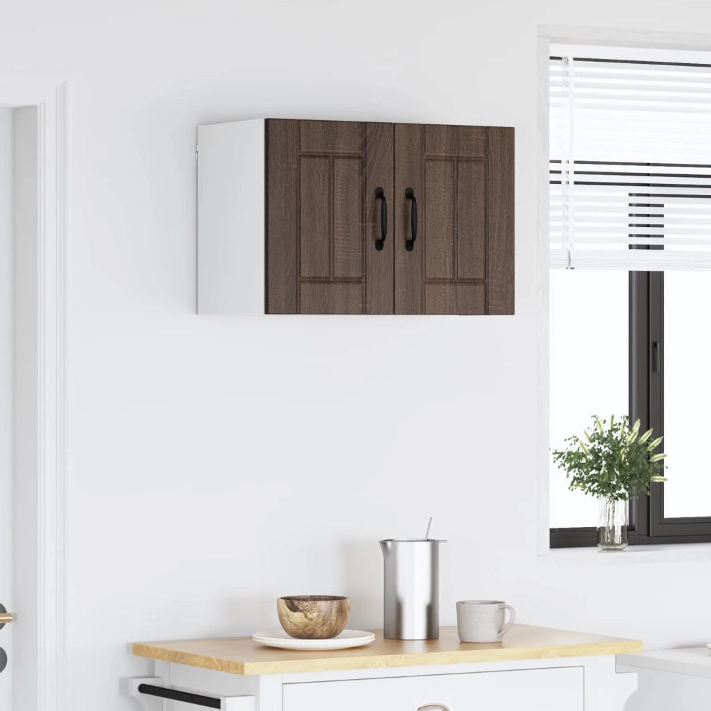 Pensile cucina con porta Lucca Rovere Marrone 60 x 31 x 40 cm 884928