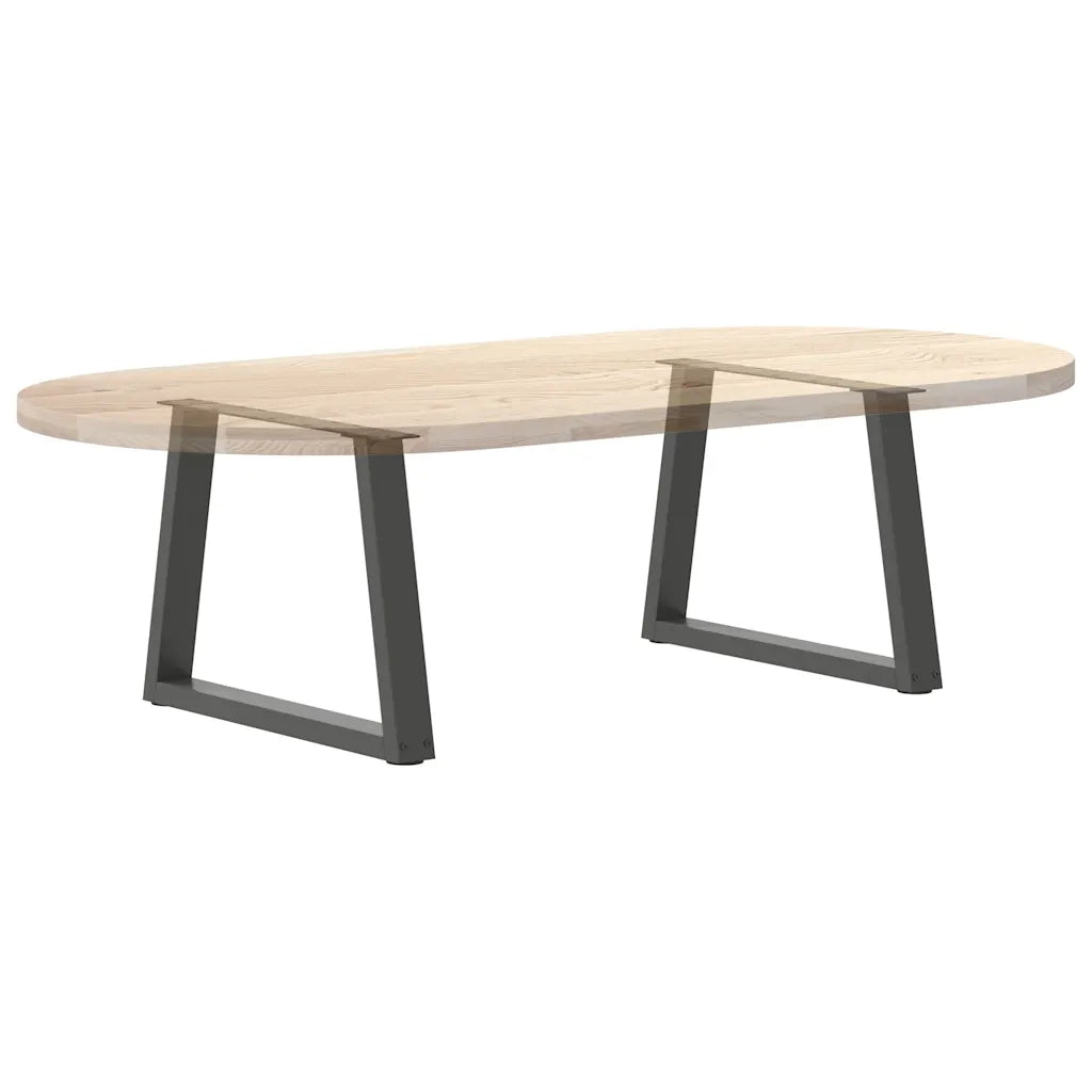 Gambe per Tavolino da Caffè a Forma di V 2 pz Antracite 60x(42-43,3) cm Acciaio 4012554