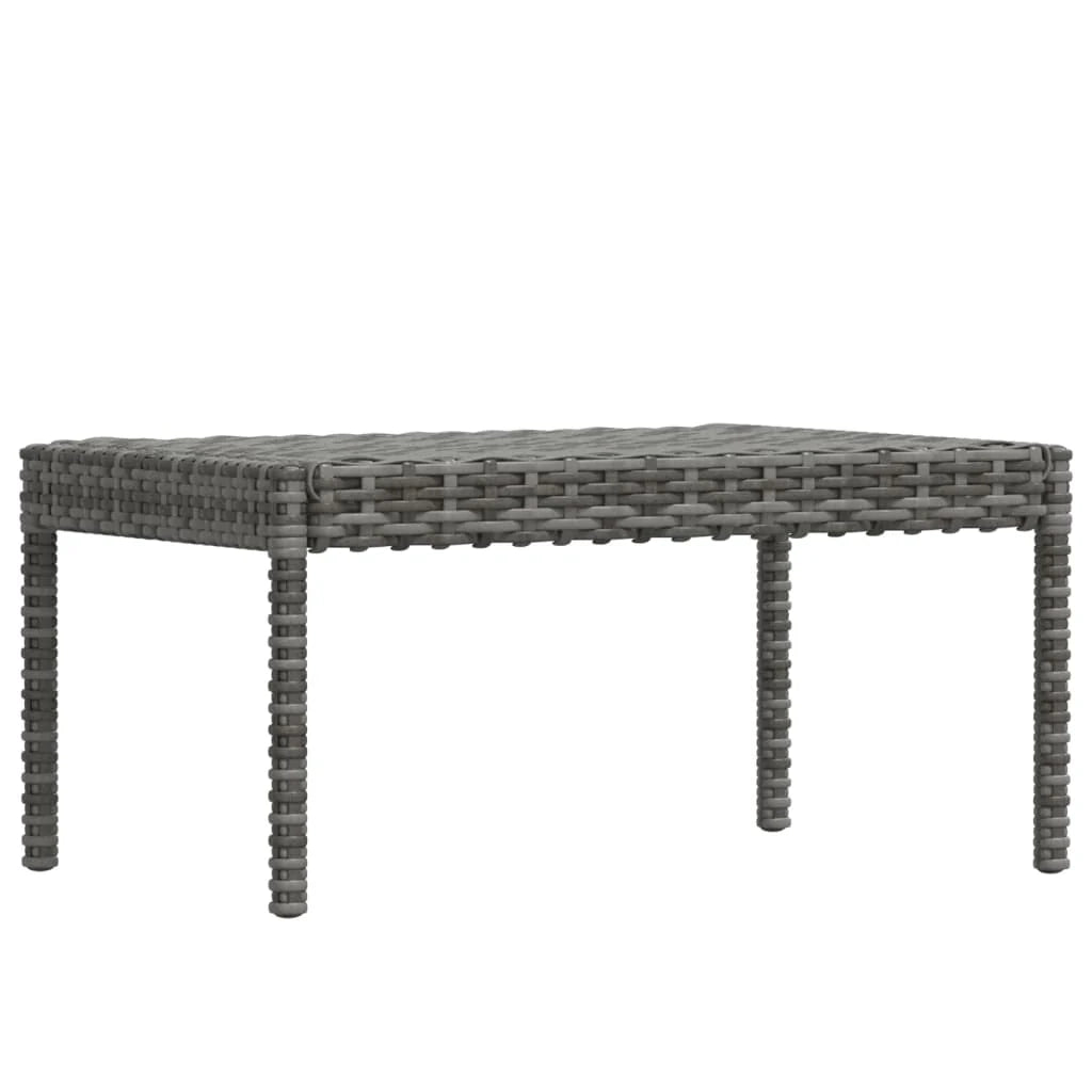 Set di mobili da giardino mobili da esterno 6 pezzi con cuscini resina intrecciata grigia 02_0016864