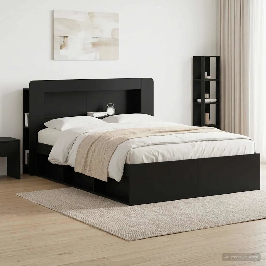 Testata del letto con archiviazione Legno ingegnerizzato 8001283