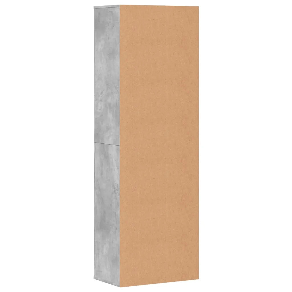 Credenza Grigio Cemento 60x35x180 cm in Legno Multistrato 3276668