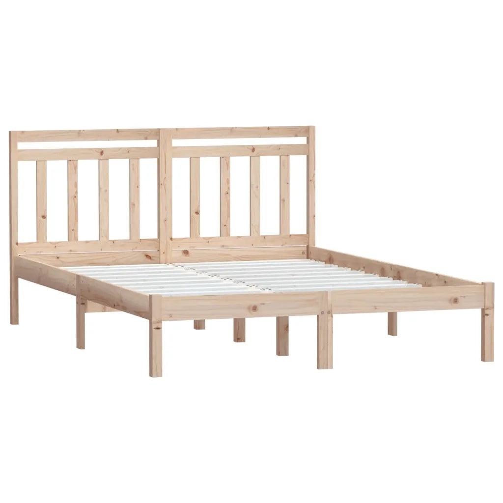 Giroletto-Struttura Letto in Legno Massello di Pino 120x200 cm 919360