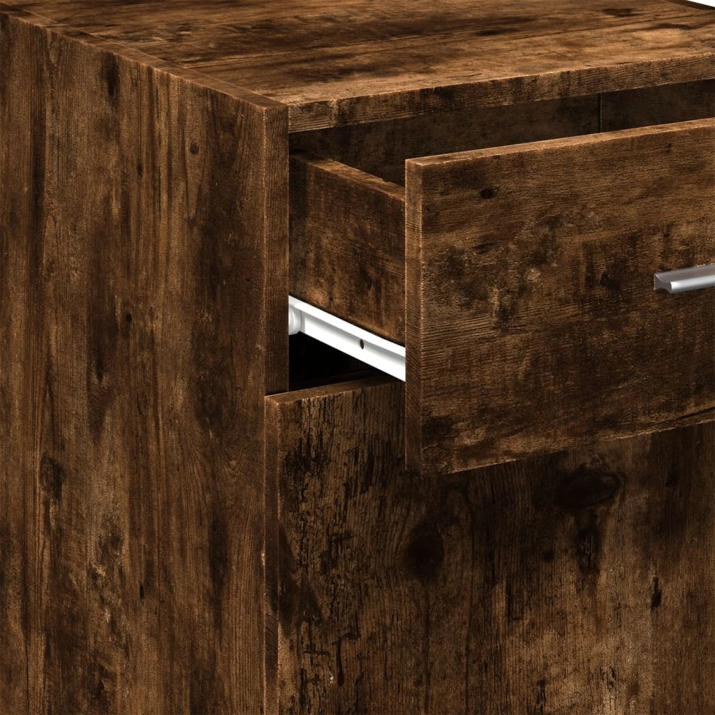 Buffet credenza cassettiera armadio mobile contenitore organizer per cucina soggiorno salotto 40 x 42,5 x 93 cm legno ingegnerizzato marrone 02_0030944