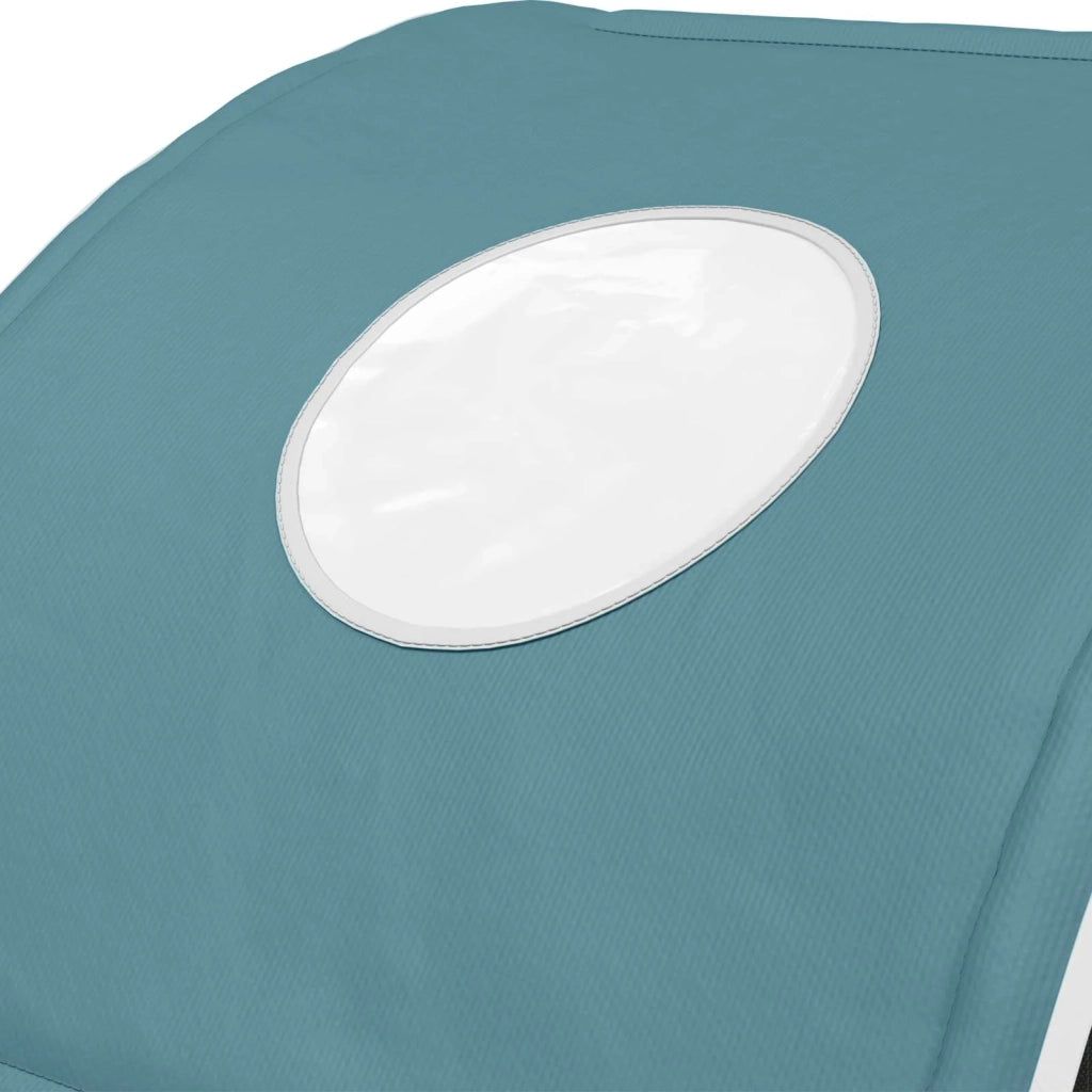 Tunnel per Letto 2 pcs Azzurro 211 x 67.5 x 2 cm Poliestere 893709